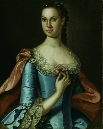 Mrs. William Carmichael von Johan Hesselius