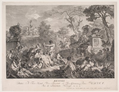 Bacchanal von Johan Martin Preisler