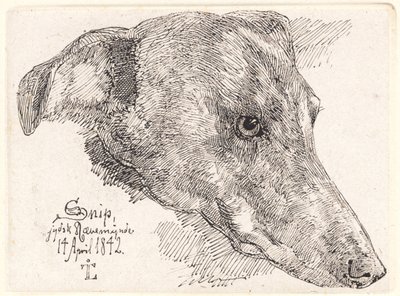 Hundekopf, Snip von Johan Thomas Lundbye