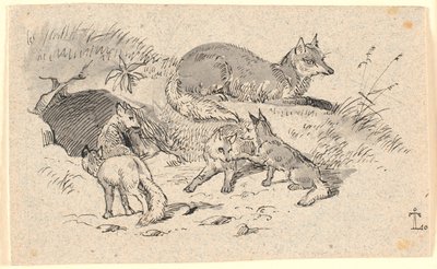 Der Fuchs von Johan Thomas Lundbye
