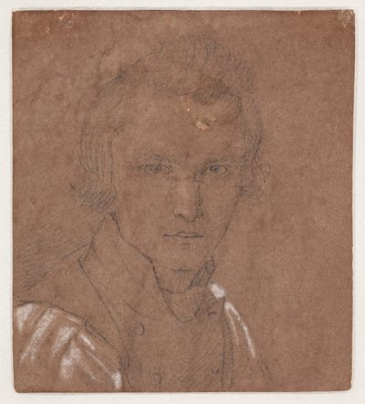 Selbstporträt von Johan Thomas Lundbye