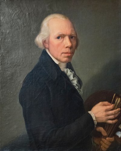 Selbstporträt von Johan Wenzel Peter