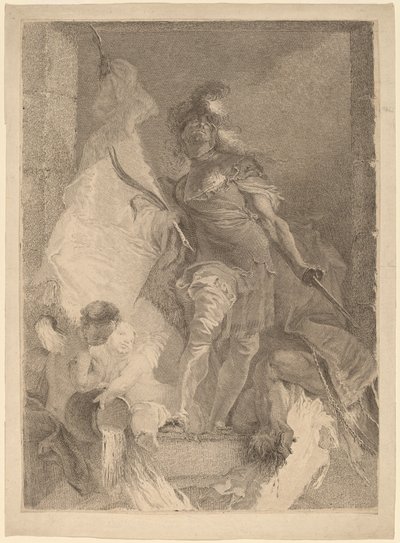 Heiliger Florian von Johann Beheim after Franz Anton Maulbertsch
