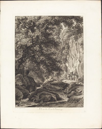 In Cività Castellana von Johann Christian Reinhart