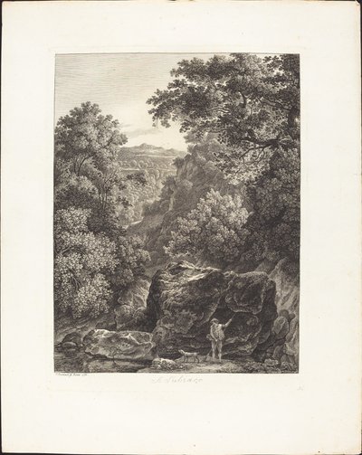In Subiaco von Johann Christian Reinhart