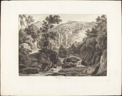 In der Nähe von Subiaco von Johann Christian Reinhart