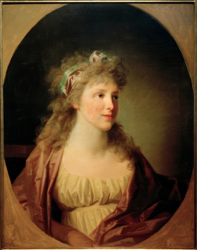 Christiane Amalie Erbprinzessin von Anhalt-Dessau von Johann Friedrich August Tischbein