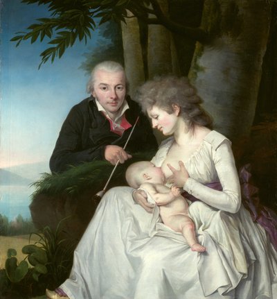 Familienporträt, 1795-1800 von Johann Friedrich August Tischbein