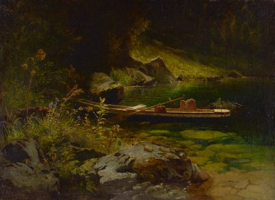 Studie vom Königssee von Johann Friedrich Hennings