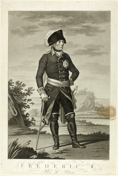 Friedrich II., König von Preußen von Johann Friedrich Jügel