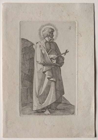 St. Philipp Neri, 1826 von Johann Friedrich Overbeck