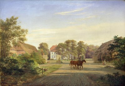 Gut Grabau, bei Oldesloe, 1841 von Johann Georg Haeselich
