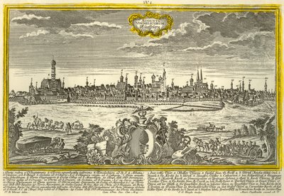 Augsburg, um 1740 von Johann Georg Ringlin