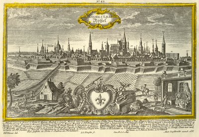 Lille, um 1740 von Johann Georg Ringlin