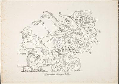 Verfolgung des Orestes von Johann Gottfried Schadow