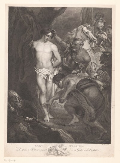 Heiliger Sebastian von Johann Heinrich Lips