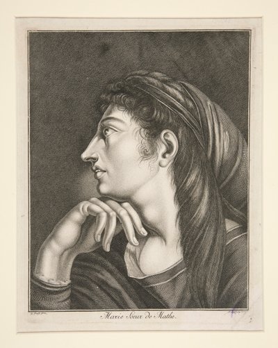 Marie Schwester von Mathe von Johann Heinrich Lips