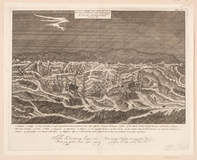 Das Schiffswrack bei Gulland, 1566 von Johann Husman