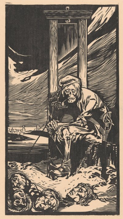 Der Tod durch die Guillotine von Johann Joseph Aarts