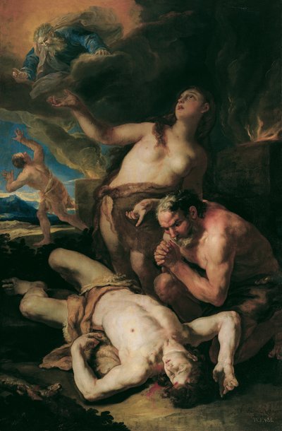 Beweinung Abels von Johann Michael Rottmayr