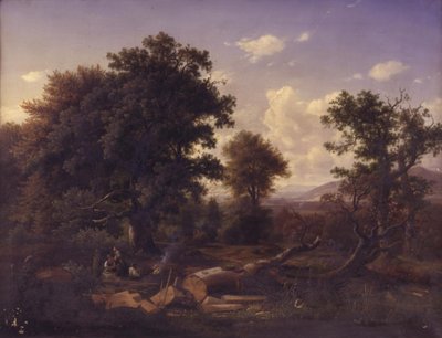 Landschaft in Tirol von Johann Mohr