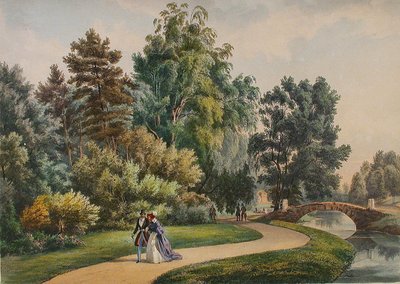 Das Anwesen Vlakhernskoye-Kuzminki von Johann Nepomuk Rauch