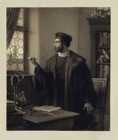 Faust in der Studierstube von Johann Peter Krafft