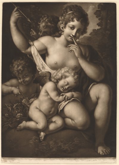 Venus und Amor von Johann Peter Pichler