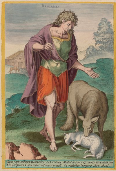 Benjamin von Johann Sadeler I