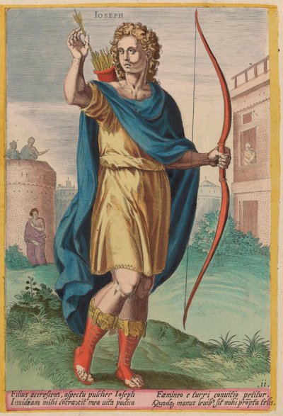 Benjamin, ca. 1585 von Johann Sadeler I