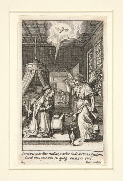 Die Verkündigung von Johann Sadeler I