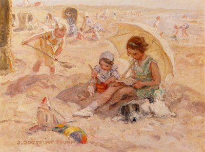 Strandvergnügen von Johann Zoetelief Tromp