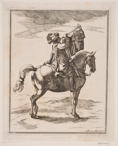 Ein Trompeter zu Pferd von Johanna Fosie