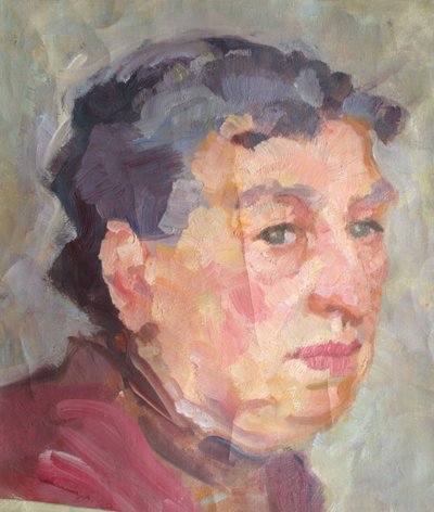 Damenbildnis von Johanna Kampmann Freund