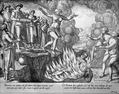 Sati von Johannes Baptista van the Younger Doetechum