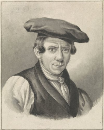 Selbstporträt von Johannes Boshamer von Johannes Boshamer