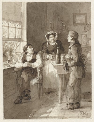 Der Bote von Johannes Christiaan d