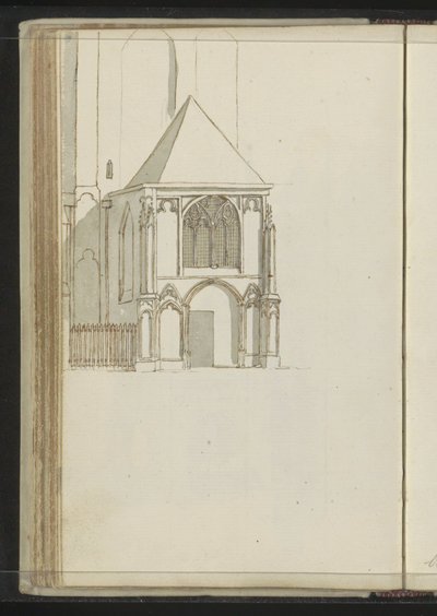 Alte Kirche in Delft von Johannes Huibert Prins