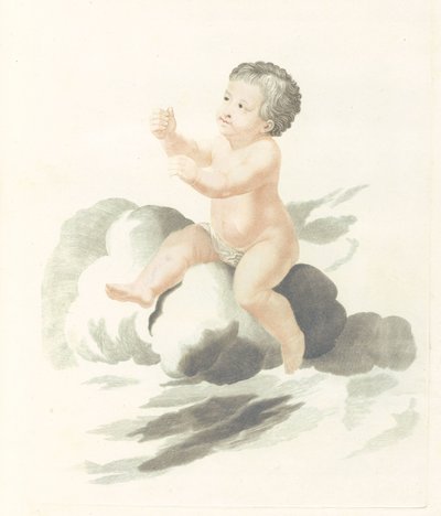 Nacktes Kind von Johannes Jacobsz van den Aveele (attributed to)