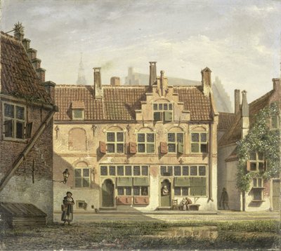 Eine Straße in Amersfoort von Johannes Jelgerhuis