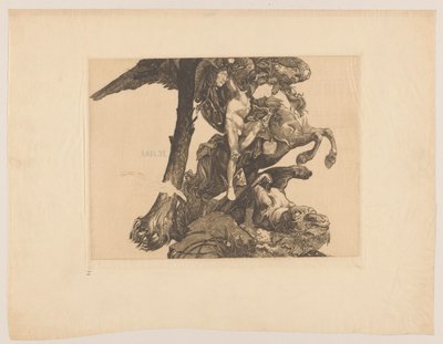 Perseus und das Seeungeheuer von Johannes Josephus Aarts