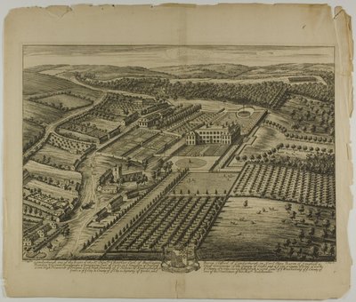 Londesburgh, Tafel 31 aus Britannia Illustrata von Johannes Kip