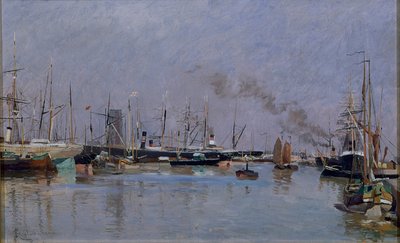 Hafen in Antwerpen von Johannes Martin Grimelund
