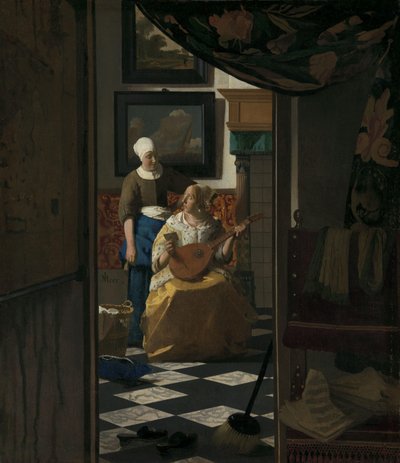 Der Liebesbrief von Johannes Vermeer
