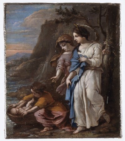 Auffindung des Moses von Johannes Voorhout (I)