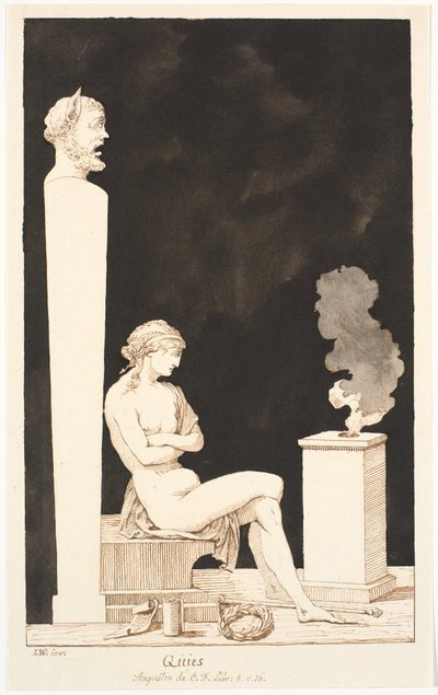 "Quies / Augustin de C.D. Libr: 4.c.16" von Johannes Wiedewelt