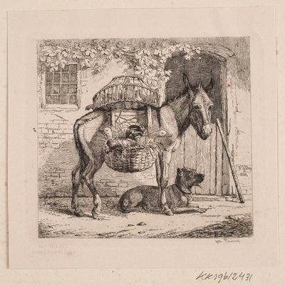 Der Esel des Hühnerhändlers von Johannes Wilhelm Zillen