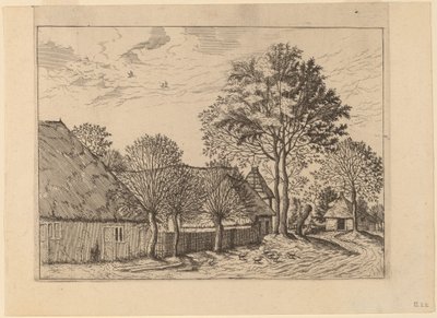 Bauernhöfe von Johannes and Lucas van Doetechum after Master of the Small Landscapes