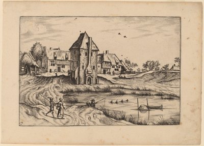 Bauernhöfe von Johannes van Doetechum, the Elder and Lucas