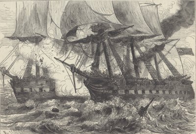 Seeschlacht von Walter Charles Mills